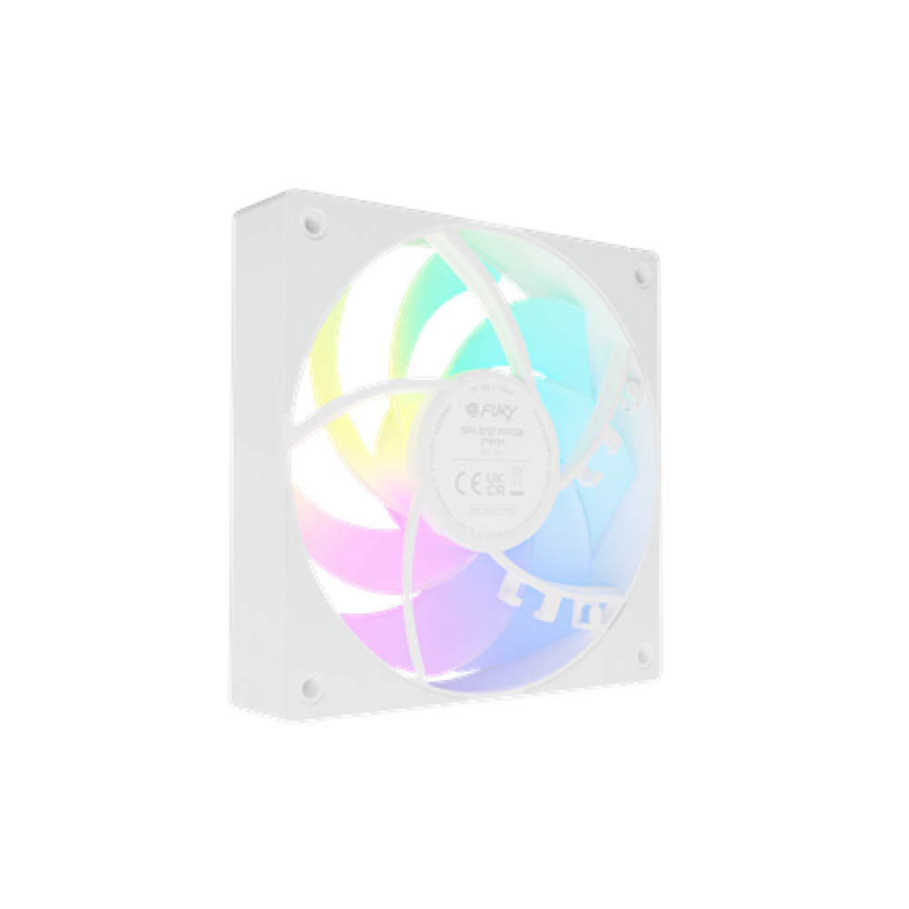 Fury Sai S12 ARGB PWM , Fan , White