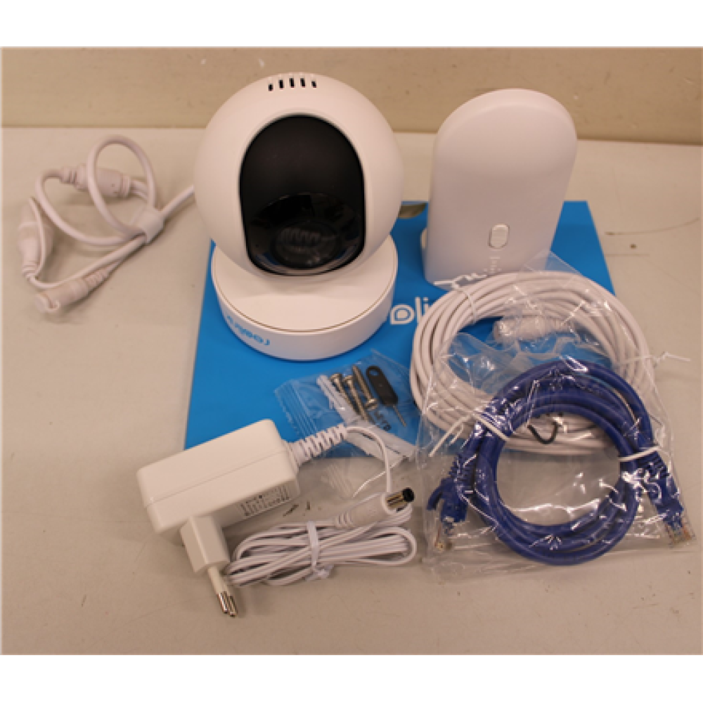 SALE OUT. Reolink E Series E540 Smart 5MP PTZ WiFi Camera with Motion Spotlights, White , Reolink , Smart WiFi Camera with Motion Spotlights , E Series E540 , 24 month(s) , PTZ , 5 MP , 2.8-8/F1.6 , IP65 , H.264 , Micro SD, Max. 256 GB , USED, DIRTY