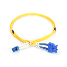 Digitus , Patch Cord , DK-2932-01 , Cable diameter 3 mm; Cable type: I-VH 2E9/125µ; Fiber diameter: 09/125µ; Connector 1/2: LC/SM