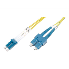 Digitus , Patch Cord , DK-2932-01 , Cable diameter 3 mm; Cable type: I-VH 2E9/125µ; Fiber diameter: 09/125µ; Connector 1/2: LC/SM