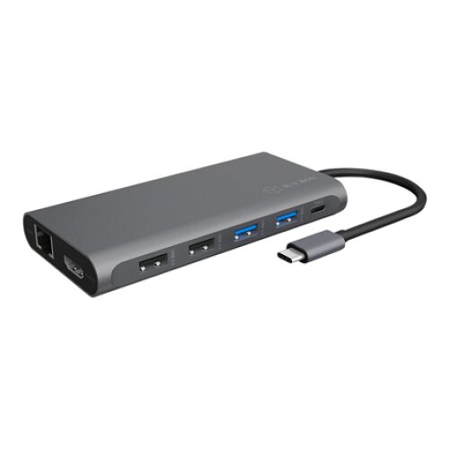 Raidsonic , 12-in-1 USB Type-C dock with PD 100W , BOX IB-DK4050-CPD , Dock , Ethernet LAN (RJ-45) ports 1 , USB 3.0 (3.1 Gen 1) Type-C ports quantity 1 , USB 3.0 (3.1 Gen 1) ports quantity 2 , HDMI ports quantity 2 , Ethernet LAN