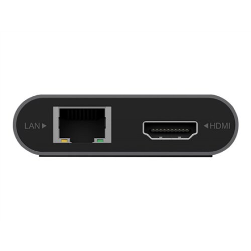 Raidsonic , 12-in-1 USB Type-C dock with PD 100W , BOX IB-DK4050-CPD , Dock , Ethernet LAN (RJ-45) ports 1 , USB 3.0 (3.1 Gen 1) Type-C ports quantity 1 , USB 3.0 (3.1 Gen 1) ports quantity 2 , HDMI ports quantity 2 , Ethernet LAN