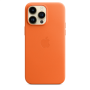 Apple iPhone 14 Pro Max Leather Case with MagSafe Orange