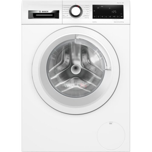 Bosch , Washing Machine with Dryer , WNA144VLSN , Energy efficiency class B , Front loading , Washing capacity 9 kg , 1400 RPM , Depth 59 cm , Width 60 cm , Display , LED , Drying system , Drying capacity 5 kg , Steam function , White
