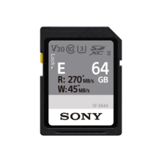 Sony , UHS-II Memory Card , SF-E SDXC Class10 , 64 GB , SDXC Memory Card , Flash memory class U3, V30