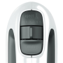 TEFAL , Hand mixer , HT460138 PrepMix , 500 W , Hand Mixer , Number of speeds 5 , Turbo mode , White/Grey