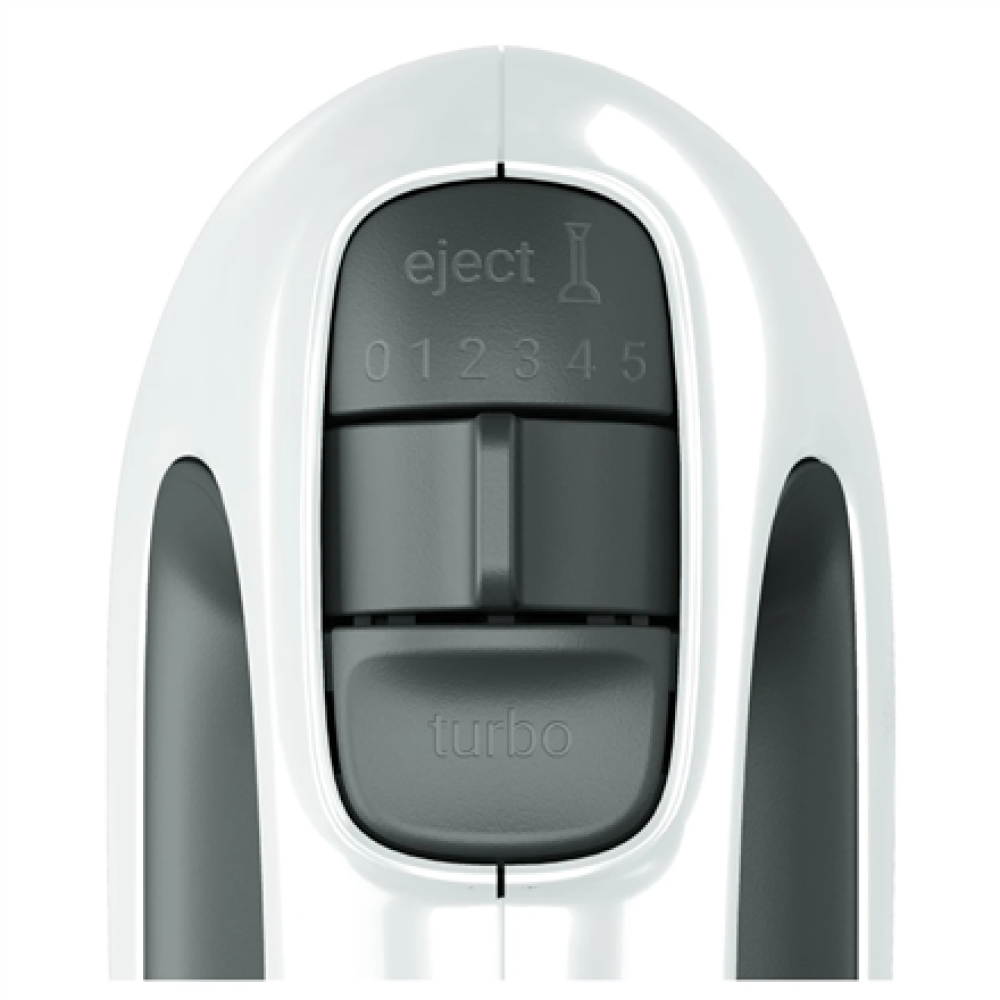 TEFAL , Hand mixer , HT460138 PrepMix , 500 W , Hand Mixer , Number of speeds 5 , Turbo mode , White/Grey