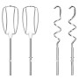 TEFAL , Hand mixer , HT460138 PrepMix , 500 W , Hand Mixer , Number of speeds 5 , Turbo mode , White/Grey