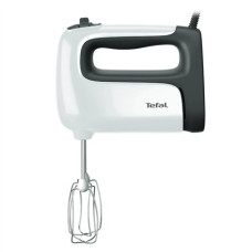 TEFAL , Hand mixer , HT460138 PrepMix , 500 W , Hand Mixer , Number of speeds 5 , Turbo mode , White/Grey