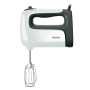TEFAL , Hand mixer , HT460138 PrepMix , 500 W , Hand Mixer , Number of speeds 5 , Turbo mode , White/Grey