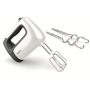 TEFAL , Hand mixer , HT460138 PrepMix , 500 W , Hand Mixer , Number of speeds 5 , Turbo mode , White/Grey