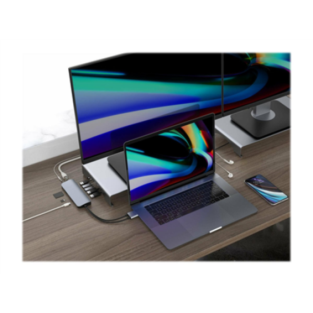 Hyper , HyperDrive VIPER 10-in-2 USB-C Hub , Ethernet LAN (RJ-45) ports 1 , HDMI ports quantity 2