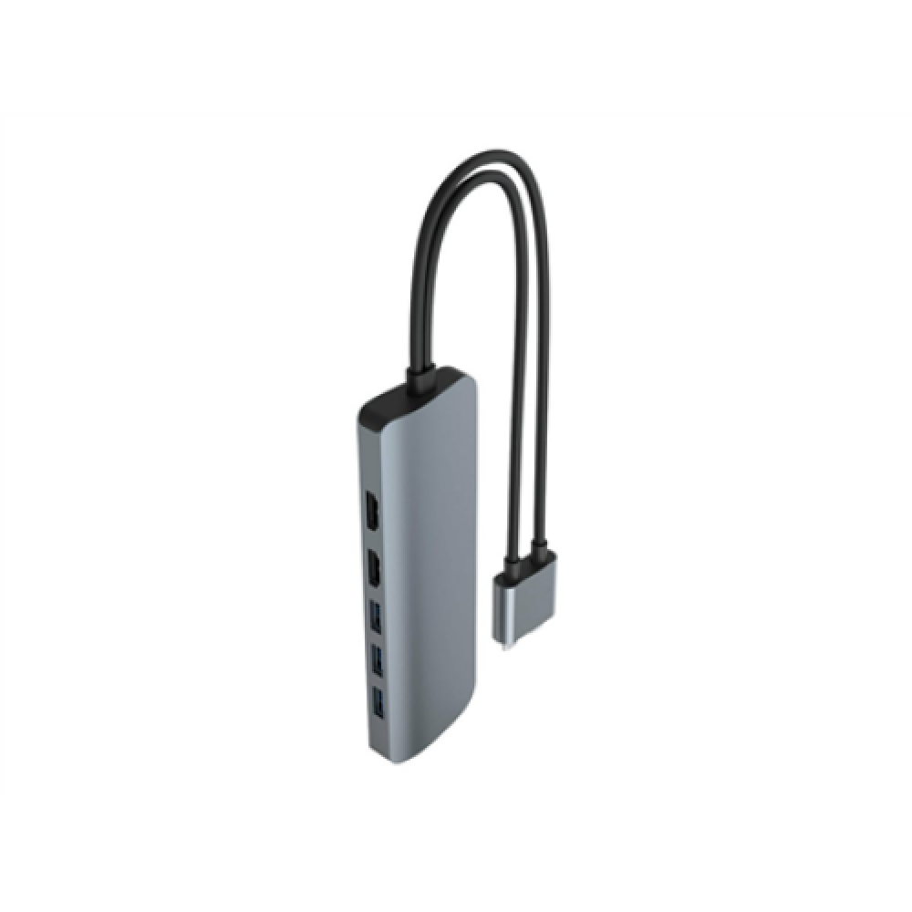 Hyper , HyperDrive VIPER 10-in-2 USB-C Hub , Ethernet LAN (RJ-45) ports 1 , HDMI ports quantity 2