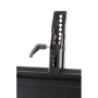 EDBAK Floor stand , TRV200 Videoconferencing Trolley , Tilt , 75-86 , Maximum weight (capacity) 120 kg , Black