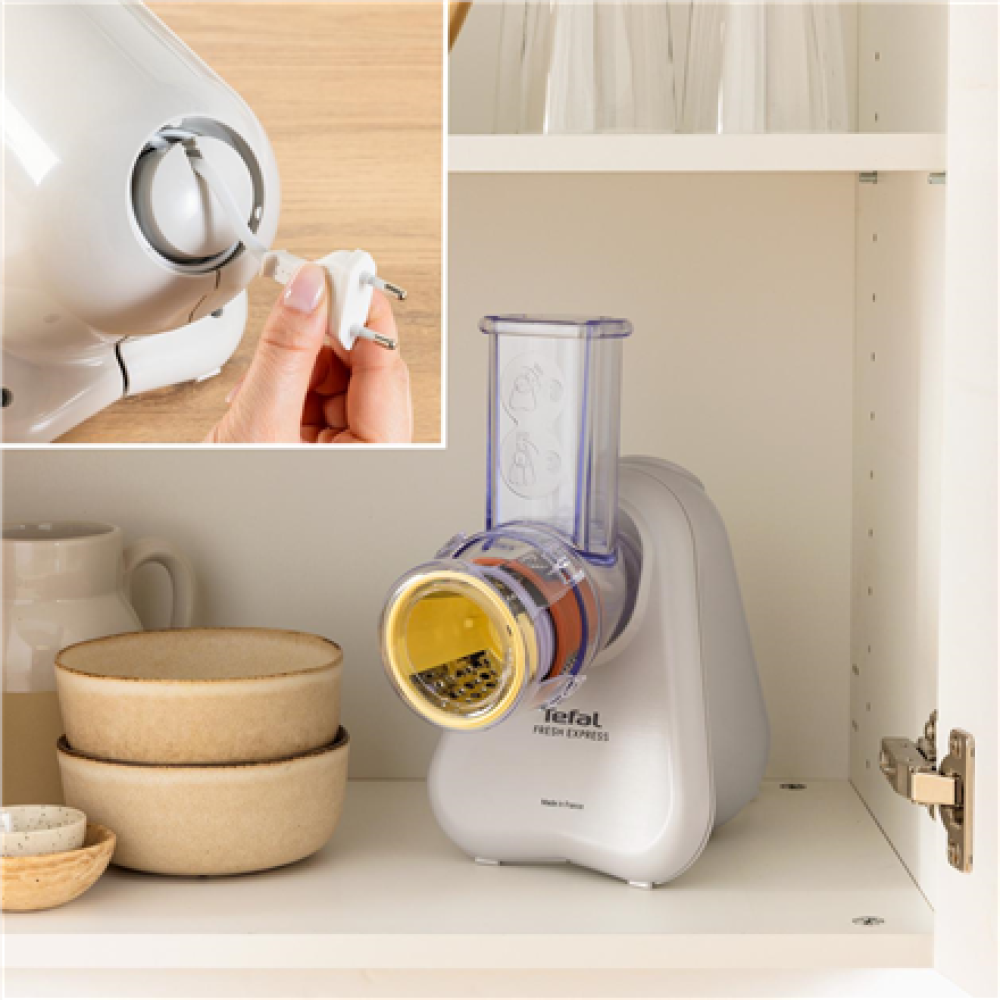 TEFAL Vegetable slicer , Fresh Express DN853BE0 , Light Gray , 150 W