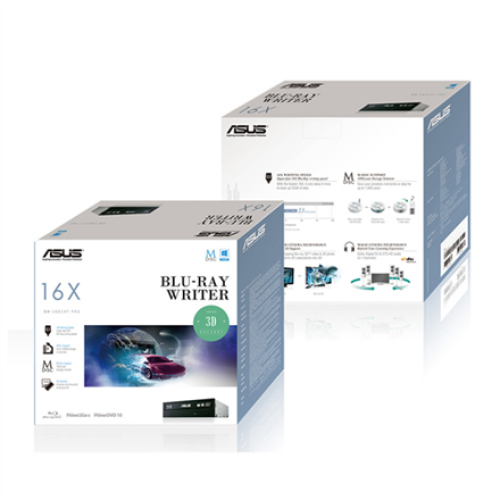 Asus , BW-16D1HT , Internal , Interface SATA , Blu-Ray , CD read speed 48 x , CD write speed 48 x , Black , Desktop