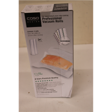 SALE OUT. Caso Roll for Vacuum sealer 30x600cm , Caso , Foil rolls , 01222 , 2 units , Dimensions (W x L) 30 x 600 cm , Ribbed , DAMAGED PACKAGING
