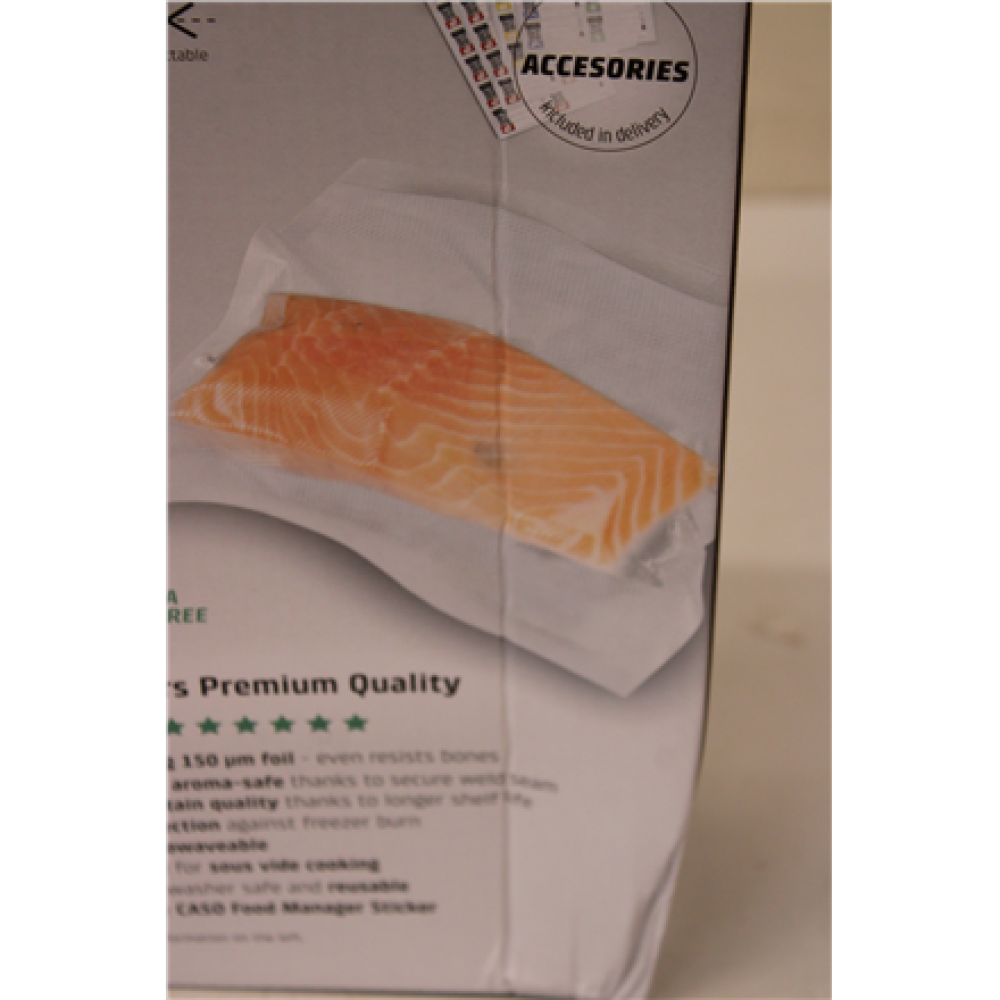 SALE OUT. Caso Roll for Vacuum sealer 30x600cm , Caso , Foil rolls , 01222 , 2 units , Dimensions (W x L) 30 x 600 cm , Ribbed , DAMAGED PACKAGING