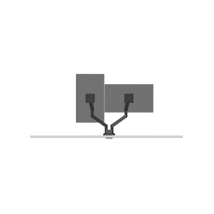 Benq Ergo Dual Monitor Arm BDL01 , Rotation, Tilt , 17-35 , Maximum weight (capacity) 11 kg , Black