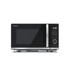 Sharp , YC-QG204AE-B , Microwave Oven with Grill , Free standing , 20 L , 800 W , Grill , Black