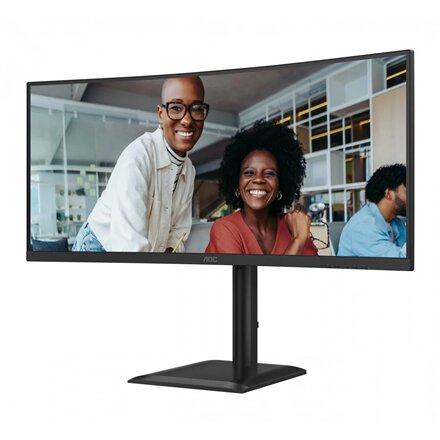 AOC , CU34E4CV , 34 , VA , 21:9 , 120 Hz , 4 ms , 3440 x 1440 pixels , HDMI ports quantity 2 , Black