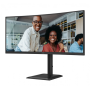 AOC CU34E4CV , 34 , VA , 21:9 , 120 Hz , 4 ms , 3440 x 1440 pixels , HDMI ports quantity 2 , Black
