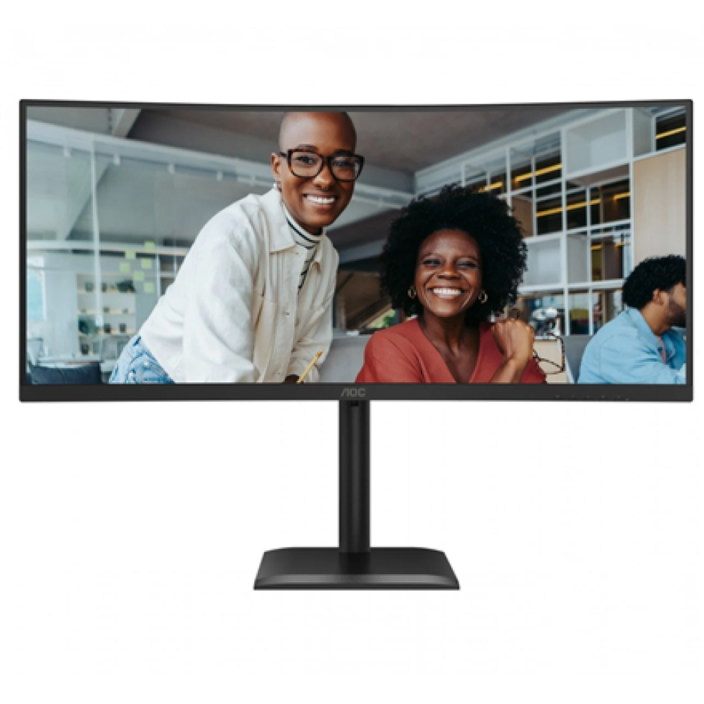 AOC CU34E4CV , 34 , VA , 21:9 , 120 Hz , 4 ms , 3440 x 1440 pixels , HDMI ports quantity 2 , Black