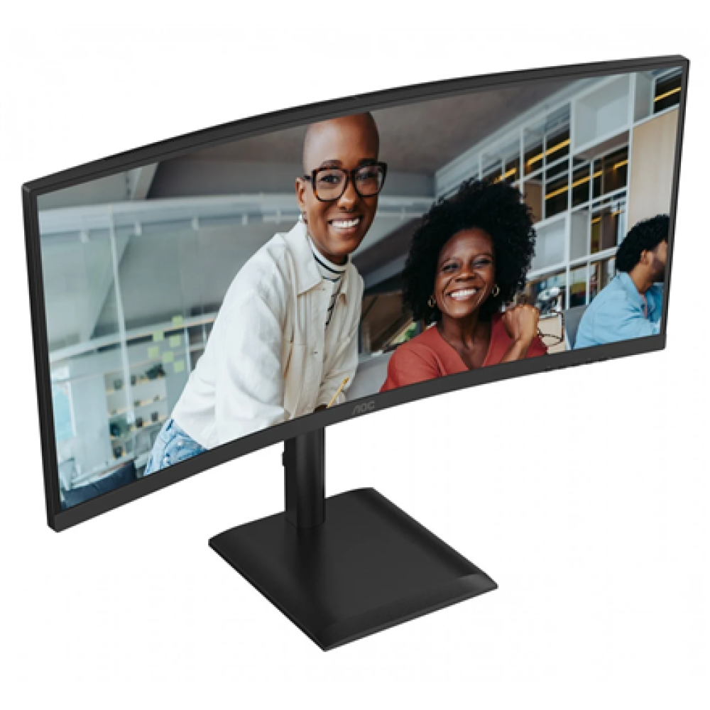 AOC CU34E4CV , 34 , VA , 21:9 , 120 Hz , 4 ms , 3440 x 1440 pixels , HDMI ports quantity 2 , Black