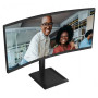 AOC , CU34E4CV , 34 , VA , 21:9 , 120 Hz , 4 ms , 3440 x 1440 pixels , HDMI ports quantity 2 , Black