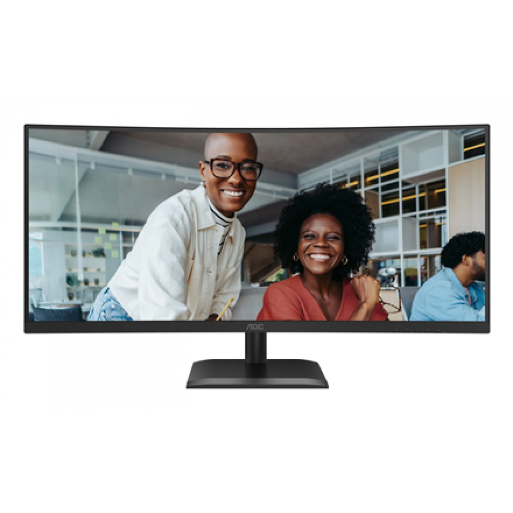 AOC CU34E4CV , 34 , VA , 21:9 , 120 Hz , 4 ms , 3440 x 1440 pixels , HDMI ports quantity 2 , Black