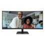 AOC , CU34E4CV , 34 , VA , 21:9 , 120 Hz , 4 ms , 3440 x 1440 pixels , HDMI ports quantity 2 , Black