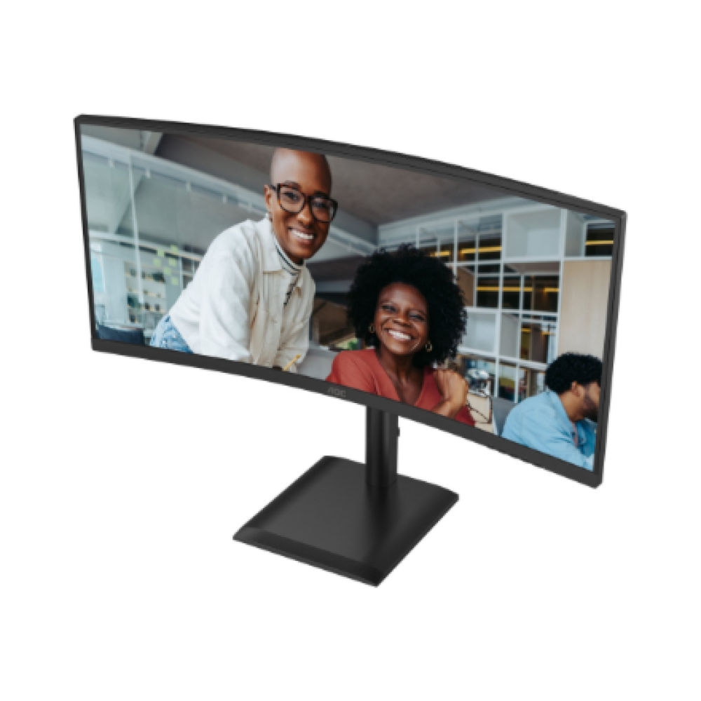 AOC CU34E4CV , 34 , VA , 21:9 , 120 Hz , 4 ms , 3440 x 1440 pixels , HDMI ports quantity 2 , Black