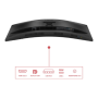 AOC CU34E4CV , 34 , VA , 21:9 , 120 Hz , 4 ms , 3440 x 1440 pixels , HDMI ports quantity 2 , Black