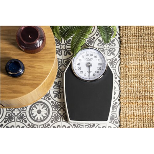 Adler , Mechanical Bathroom Scale , AD 8177 , Maximum weight (capacity) 150 kg , Accuracy 1000 g , Black
