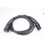 Evaka EV Charging Cable Type 2-Type 2, 22 kW, 32 A, 5 x 6 mm2, 1 x 0.5 mm2, 5 m , ITGAM3871 , Black