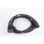 Evaka EV Charging Cable Type 2-Type 2, 22 kW, 32 A, 5 x 6 mm2, 1 x 0.5 mm2, 5 m , ITGAM3871 , Black