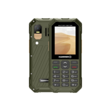 HAMMER 6 LTE Military Edition (Green) Dual SIM 2.4 IPS 240x320/128MB/48MB RAM/SD Card/4G LTE