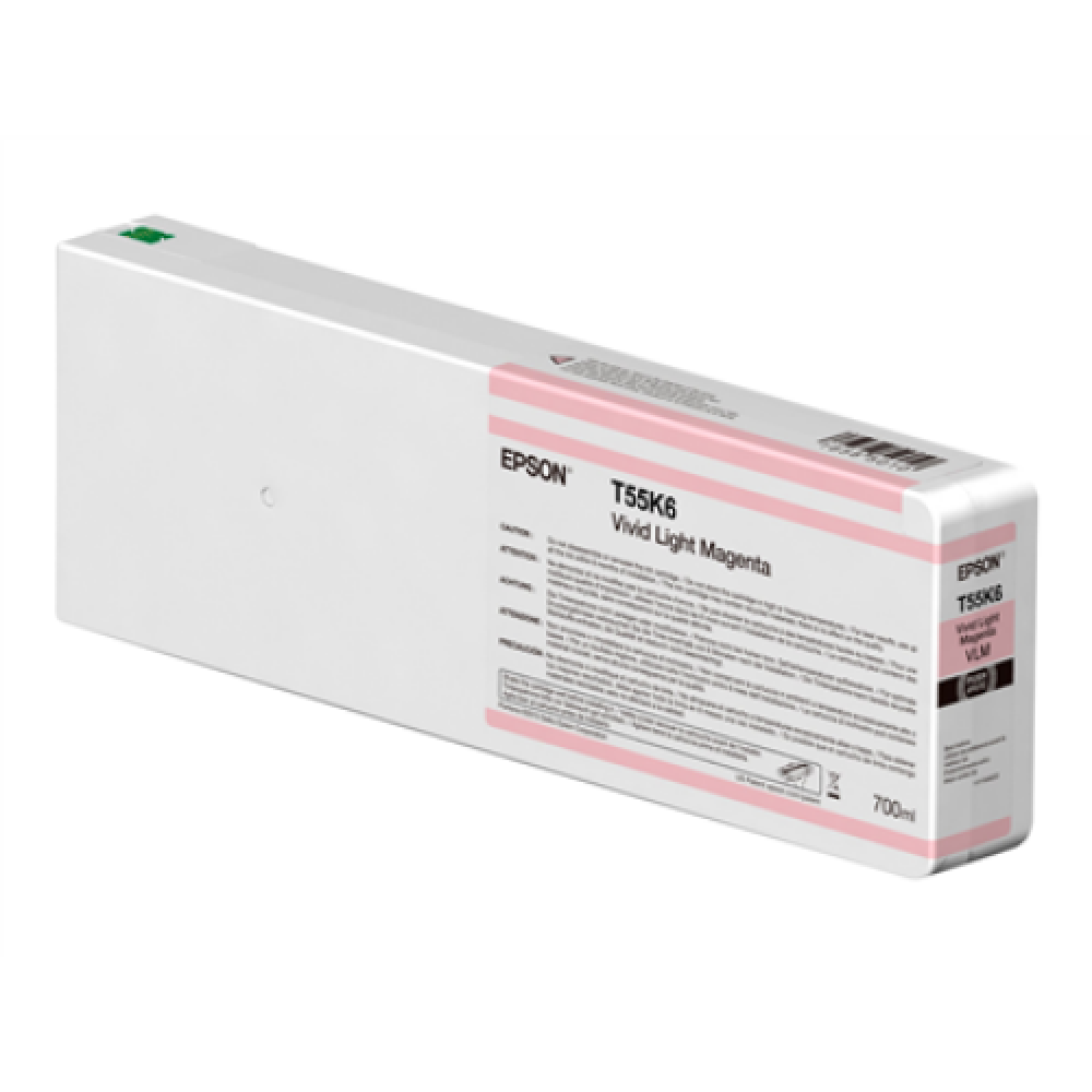 Epson Singlepack T55K60N UltraChrome HDX/HD 700ml Vivid Light Magenta , Epson C13T55K60N , Epson UltraChrome HDX / Ultrachrome HD , Vivid light magenta