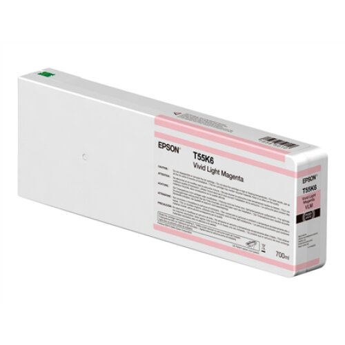 Epson Singlepack T55K60N UltraChrome HDX/HD 700ml Vivid Light Magenta , Epson C13T55K60N , Epson UltraChrome HDX / Ultrachrome HD , Vivid light magenta