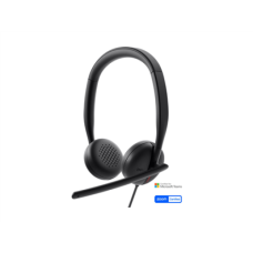 Dell , Headset , WH3024 , Built-in microphone , USB-C, USB-A , Black