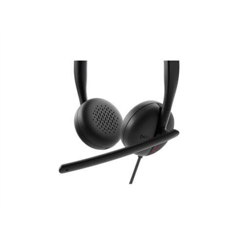 Dell , Headset , WH3024 , Built-in microphone , USB-C, USB-A , Black
