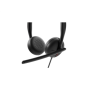 Dell , Headset , WH3024 , Built-in microphone , USB-C, USB-A , Black