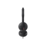 Dell , Headset , WH3024 , Built-in microphone , USB-C, USB-A , Black