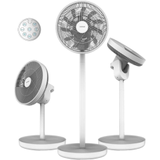 Cecotec EnergySilence 2600 Sunflower Portable , Stand Fan , Diameter 33 cm , Number of speeds 12 , Oscillation , 22 W , Remote control