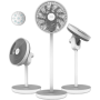 Cecotec EnergySilence 2600 Sunflower Portable , Stand Fan , Diameter 33 cm , Number of speeds 12 , Oscillation , 22 W , Remote control