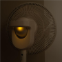 Cecotec EnergySilence 2600 Sunflower Portable , Stand Fan , Diameter 33 cm , Number of speeds 12 , Oscillation , 22 W , Remote control