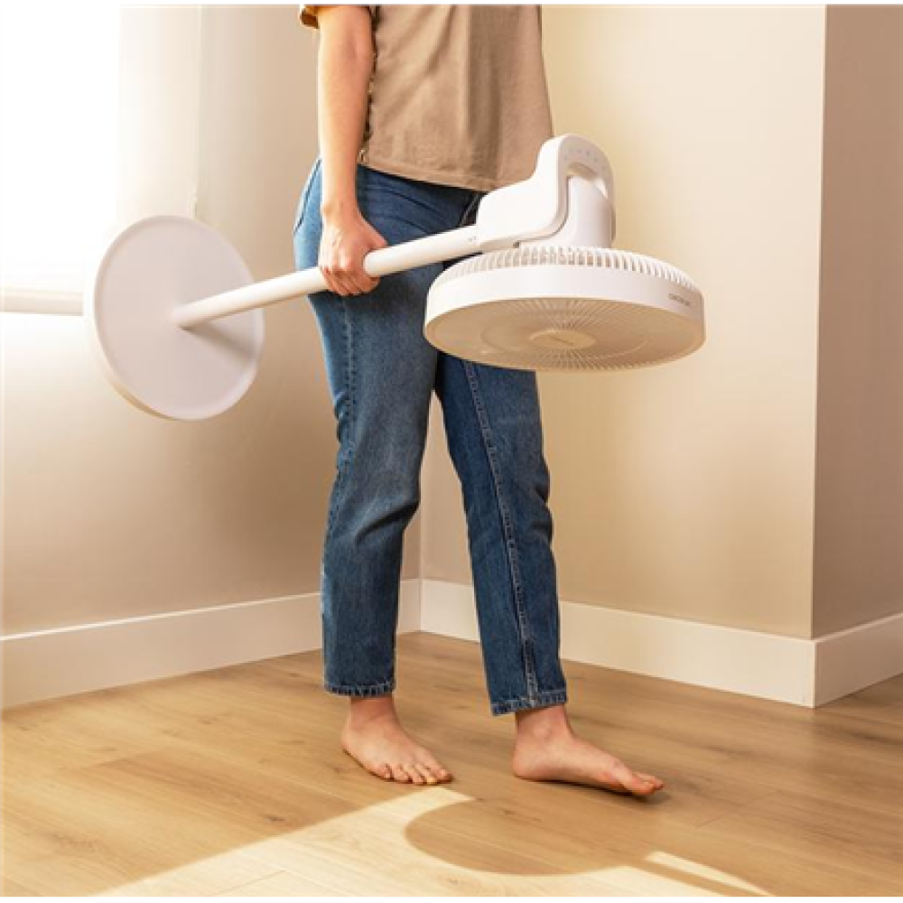 Cecotec EnergySilence 2600 Sunflower Portable , Stand Fan , Diameter 33 cm , Number of speeds 12 , Oscillation , 22 W , Remote control