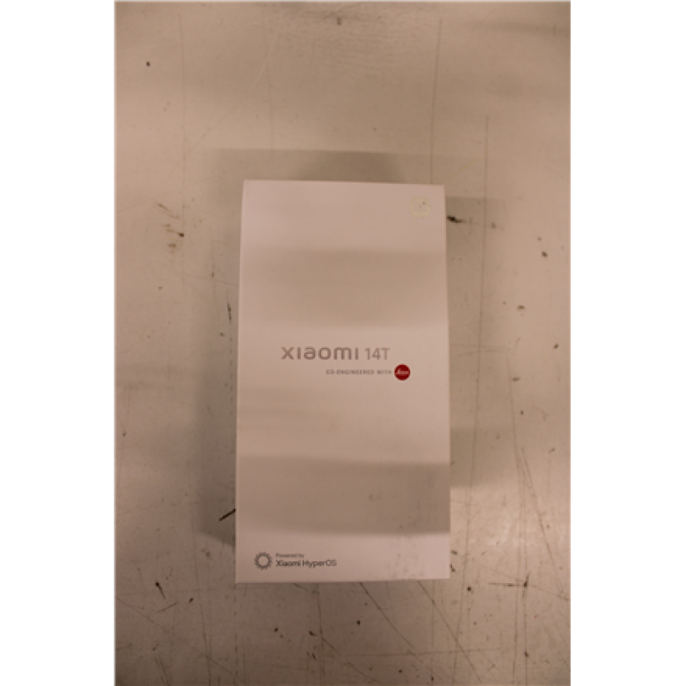 SALE OUT. Xiaomi 14T (Titan Blue) DS 6.67“ AMOLED 1220x2712/3.35GHz&2.2GHz/256GB/12GB RAM/Android 14/WiFi,BT/5G,MZB0HTQEU , Xiaomi 14T , Titan Blue , 6.67 , OLED , 1220 x 2712 pixels , Mediatek , Dimensity 8300 Ultra (4 nm) , Internal RAM 12 GB , 256 