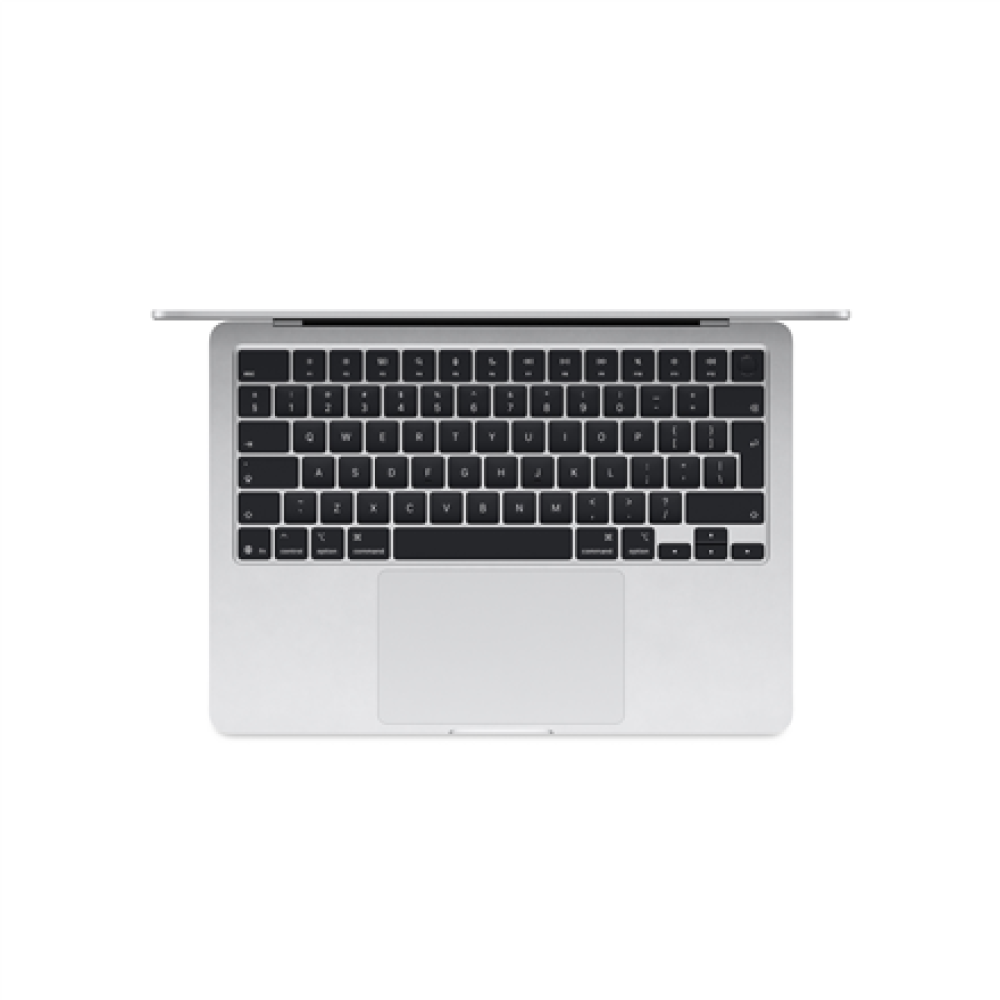 MW0W3ZE/A Apple MacBook , Air , Silver , 13 , IPS , 2560 x 1664 pixels , Apple M4 , 16 GB , Solid-state drive capacity 256 GB , Apple M4 chip 10-core CPU/8-core GPU , macOS , 802.11ax , Bluetooth version 5.3 , Keyboard language English , Keyboard backlit , Warranty
