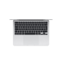 MW0W3ZE/A Apple MacBook , Air , Silver , 13 , IPS , 2560 x 1664 pixels , Apple M4 , 16 GB , Solid-state drive capacity 256 GB , Apple M4 chip 10-core CPU/8-core GPU , macOS , 802.11ax , Bluetooth version 5.3 , Keyboard language English , Keyboard backlit , Warranty